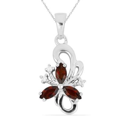 BUY STERLING SILVER NATURAL IOLITE GEMSTONE  PENDANT